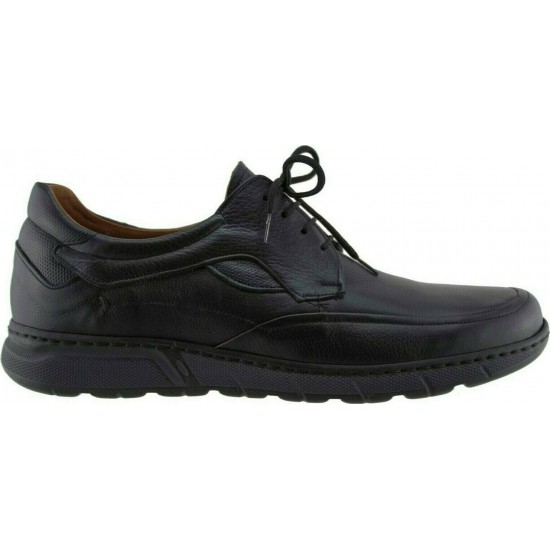 ANTONIO Ανδρικά Παπούτσια Μαύρο 12A Δερμάτινο