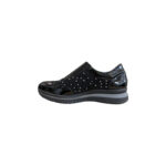 D'chicas Γυναικεία Sneakers Μαύρα 4530 Δερμάτινα - Image 5