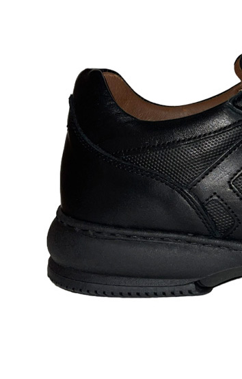 ANTONIO Ανδρικά Παπούτσια Μαύρο 105 Δερμάτινο