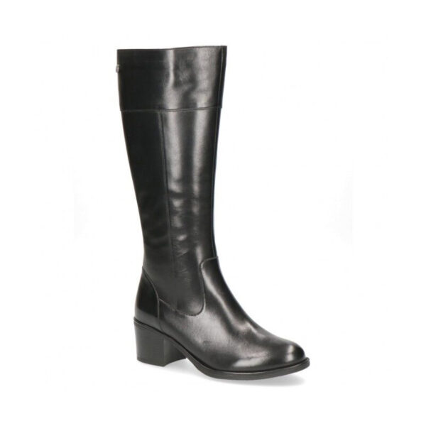 CAPRICE Γυναικείες μπότες  Black Nappa 9-25551-27 022 Δερμάτινη