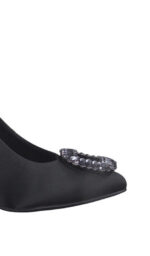 MARCO TOZZI  Γυναικείες Γόβες Μαύρες Σατέν 2-2-22421-20 036  - Image 9