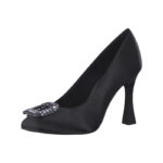 MARCO TOZZI  Γυναικείες Γόβες Μαύρες Σατέν 2-2-22421-20 036  - Image 3