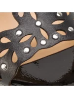 CAPRICE Γυναικεία Πέδιλα Μαύρα 9-28315-22  022 Δερμάτινα  - Image 5