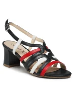 CAPRICE Γυναικεία Πέδιλα Μπλε /Κόκκινο/Άσπρο 9-28301-26 518 Δερμάτινα  - Image 7