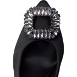 MARCO TOZZI  Γυναικείες Γόβες Μαύρες Σατέν 2-2-22421-20 036  - Image 4