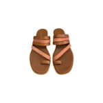 TOUTOUNIS Γυναικείες Παντόφλες Ταμπά 14215 Δερμάτινες - Image 3