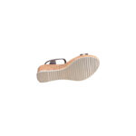 Oh My Sandals Γυναικείες Πλατφόρμες  Καφέ 3357 Δερμάτινες - Image 5