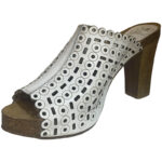 CHIKA10 Γυναικεία Mules Λευκά 05 Δερμάτινα - Image 3