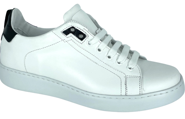 ANTONIO  Ανδρικά Sneakers Άσπρο 400 Δερμάτινο