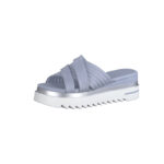 MARCO TOZZI  Γυναικείες Παντόφλες  Γαλάζιες 2-2-27212-20 843 Δερμάτινες - Image 3