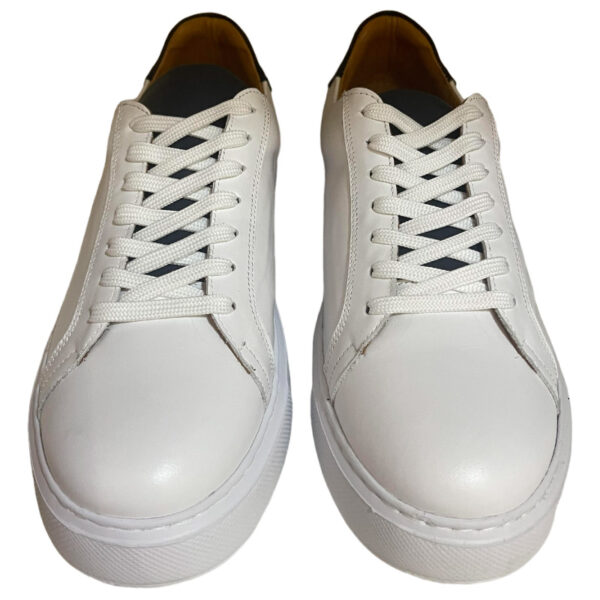 Vice Footwear Ανδρικά Sneakers Άσπρο /Καφέ  47309 Δερμάτινο