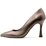 TOUTOUNIS  Γυναικείες Γόβες Μόκα Μεταλλικό 20262 Δερμάτινες - Image 6