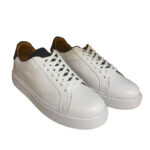 Vice Footwear Ανδρικά Sneakers Άσπρο/ Μπλε 47309 Δερμάτινο - Image 3