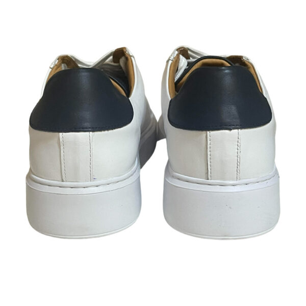 Vice Footwear Ανδρικά Sneakers Άσπρο/ Μπλε 47309 Δερμάτινο