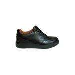 ANTONIO Ανδρικά Sneakers Μαύρα 2345 Δερμάτινα