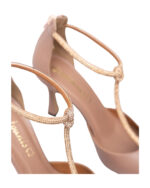 TOUTOUNIS  Γυναικείες Γόβες Nude 202711 Δερμάτινες - Image 4