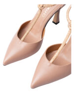 TOUTOUNIS  Γυναικείες Γόβες Nude 202711 Δερμάτινες - Image 2