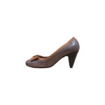 Esthissis Γυναικείες Γόβες Καφέ 2200 Δερμάτινες - Image 3