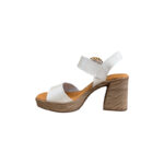 Oh My Sandals Duna Hielo Γυναικεία Πέδιλα Μπεζ 5632 Δερμάτινα - Image 5