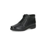 CAPRICE  Γυναικεία Μποτάκια Μαύρα 9-25152-41 022 Δερμάτινα - Image 2