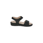  Caprice Γυναικείες Πλατφόρμες Μαύρες 9-28701-42-036 Δερμάτινες - Image 3