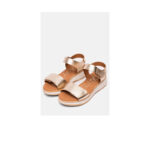 Oh My Sandals DOYA CHAMPAN Γυναικείες Πλατφόρμες Χρυσές 5942 Δερμάτινες - Image 2