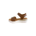 Oh My Sandals DOYA ROBLE Γυναικείες Πλατφόρμες Ταμπά 5962 Δερμάτινες - Image 4