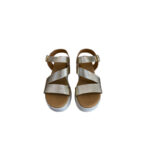 Oh My Sandals DUNA CHAMPAN Γυναικείες Πλατφόρμες Χρυσές 5969 Δερμάτινες - Image 4