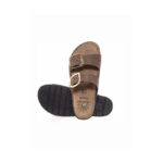 Sunny Sandals  Γυναικείες Παντόφλες Καφέ SIENNA-60302 Δερμάτινες - Image 3