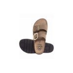 Sunny Sandals  Γυναικείες Παντόφλες Χακί SIENNA-60302Κ Δερμάτινες - Image 3