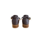 Oh My Sandals DOYA MARRON Γυναικεία Πέδιλα Καφέ 5891Κ Δερμάτινα - Image 4