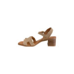 Oh My Sandals SERRAJE ARENA Γυναικεία Πέδιλα Μπεζ 5901 Δερμάτινα - Image 4