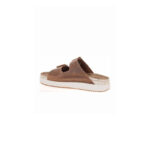 Sunny Sandals  Γυναικείες Παντόφλες Καφέ ROMA-60702K Δερμάτινες - Image 4