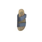 Sunny Sandals  Γυναικείες Παντόφλες Μαύρες Metallic IBIZA-60501 Δερμάτινες - Image 2