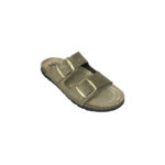 Sunny Sandals  Γυναικείες Παντόφλες Λαδί SIENNA-60302L Δερμάτινες - Image 4