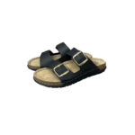 Sunny Sandals  Γυναικείες Παντόφλες Μαύρες SIENNA-50302 Δερμάτινες - Image 4