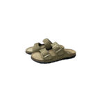 Sunny Sandals  Γυναικείες Παντόφλες Λαδί SIENNA-60302L Δερμάτινες - Image 3