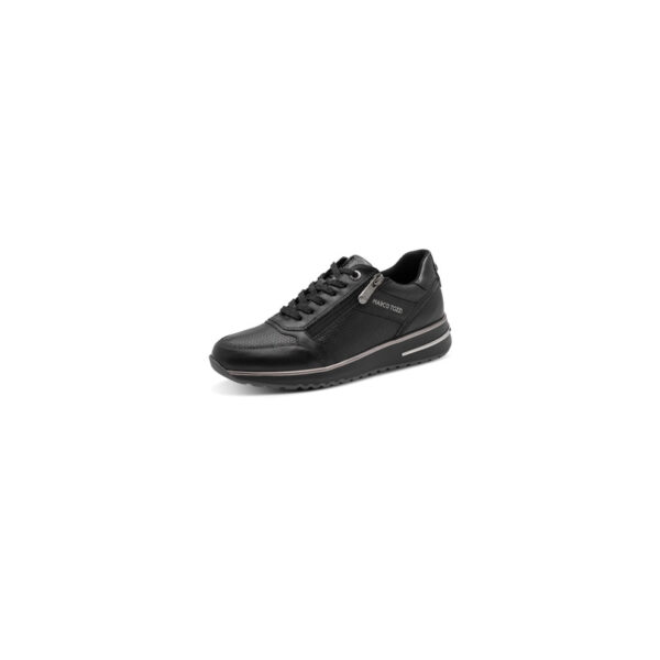 MARCO TOZZI Γυναικεία Sneakers Mαύρα Δερμάτινα 2-23747-47-098