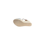 Oh My Sandals Γυναικείες Πλατφόρμες Μπλέ 5034 Δερμάτινες - Image 5
