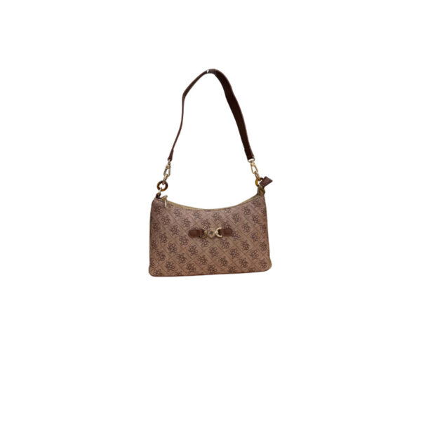Beverly Hills Polo Club Γυναικεία Τσάντα Μπέζ με Λογότυπο BH-4664b