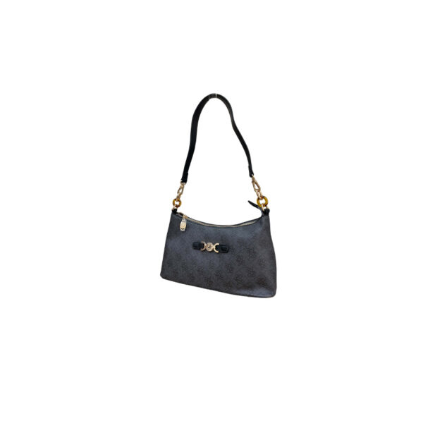 Beverly Hills Polo Club Γυναικεία Τσάντα Γκρί  με Λογότυπο BH-4664g