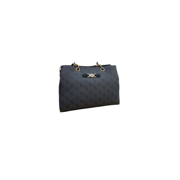 Beverly Hills Polo Club Γυναικεία Τσάντα Μαύρη  με Λογότυπο BH-4661b