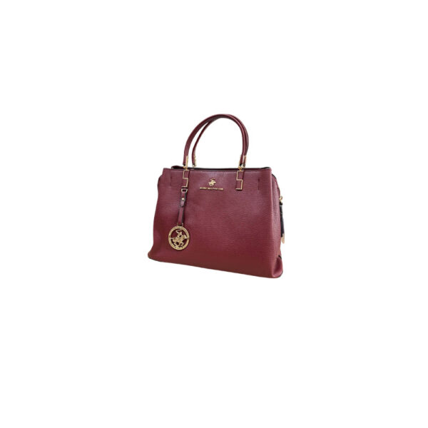 Beverly Hills Polo Club Γυναικεία Τσάντα Μπορντώ BH-4711b