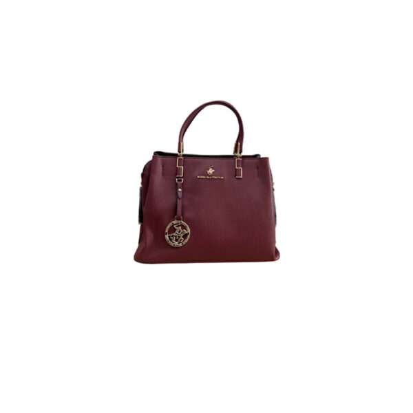 Beverly Hills Polo Club Γυναικεία Τσάντα Μπορντώ BH-4711b